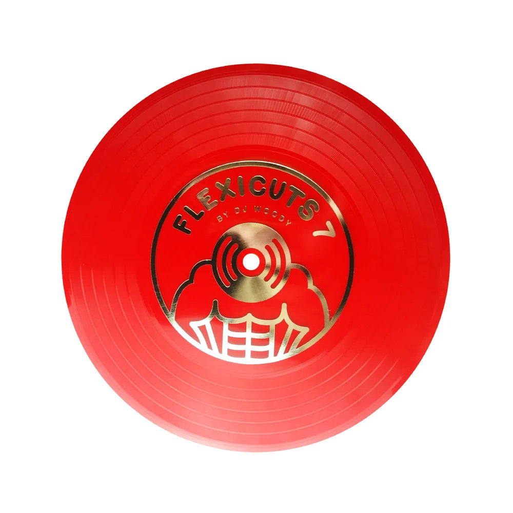 DJ WOODY FLEXICUTS 7 - 7" FLEXIDISC (RED)