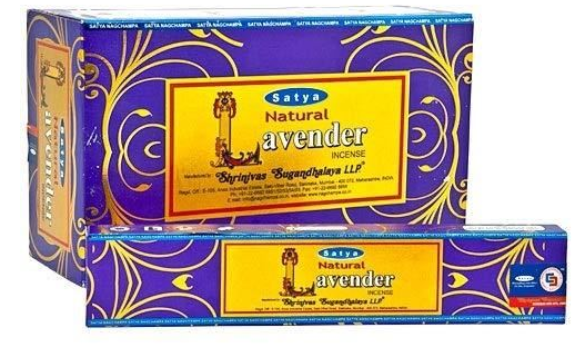 Natural Lavender incense satya