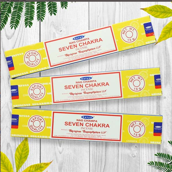 Seven Chakra Incense satya