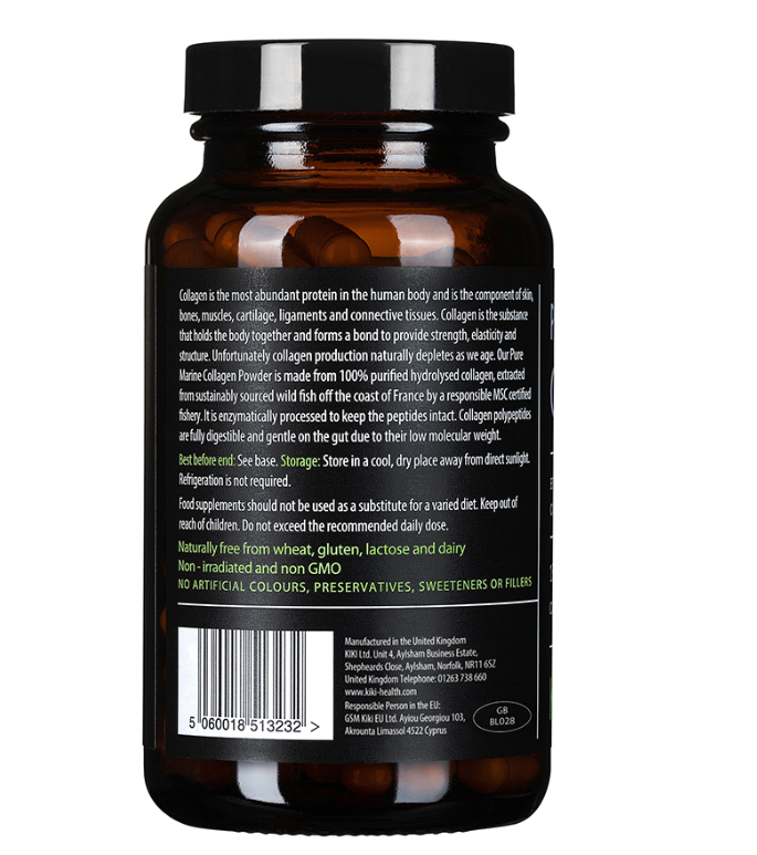 Kiki Health, Pure Marine Collagen - 150 capsules