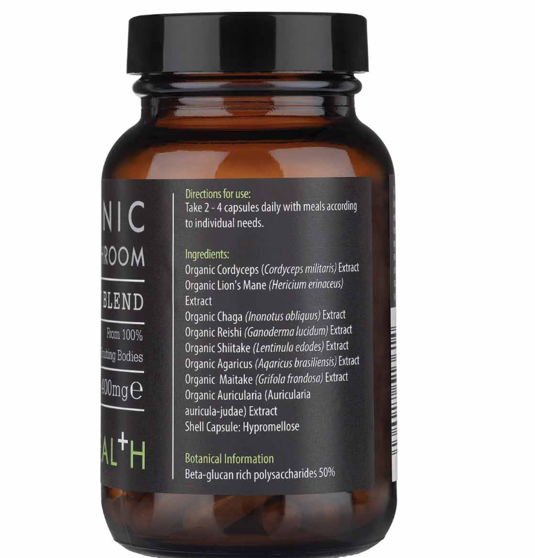 Kiki Health, Organic Multi-Mushroom - 60capsules