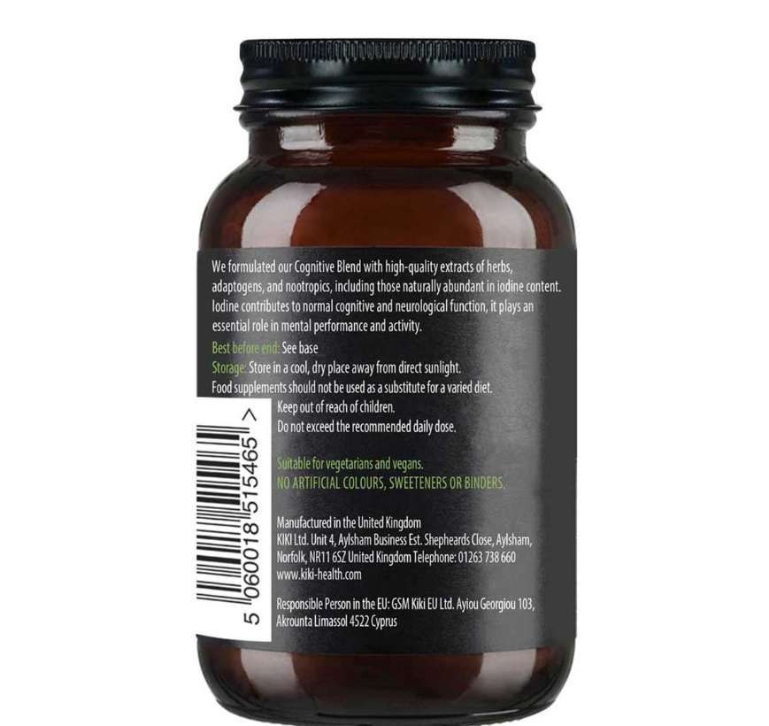 Kiki Health, Cognitive - 60capsules
