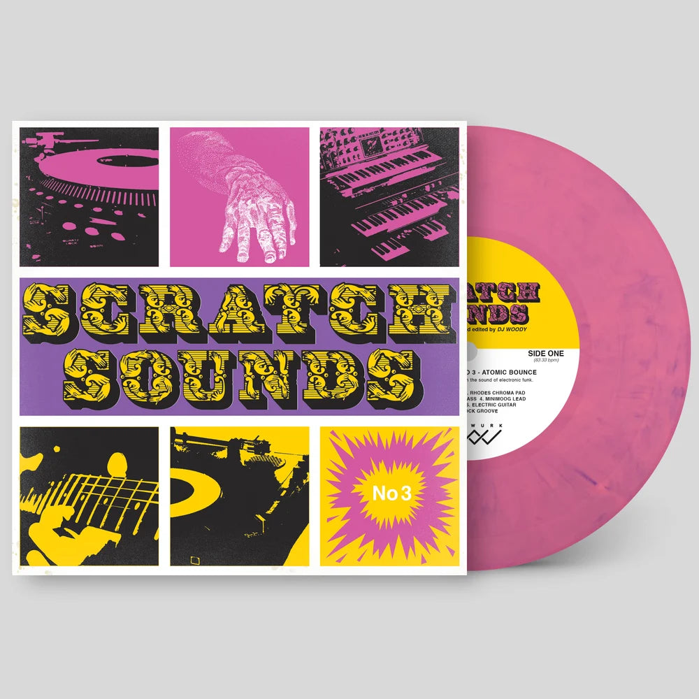 7" VINYL - (PINK PANTHER) - SCRATCH SOUNDS NO.3 (ATOMIC BOUNCE)