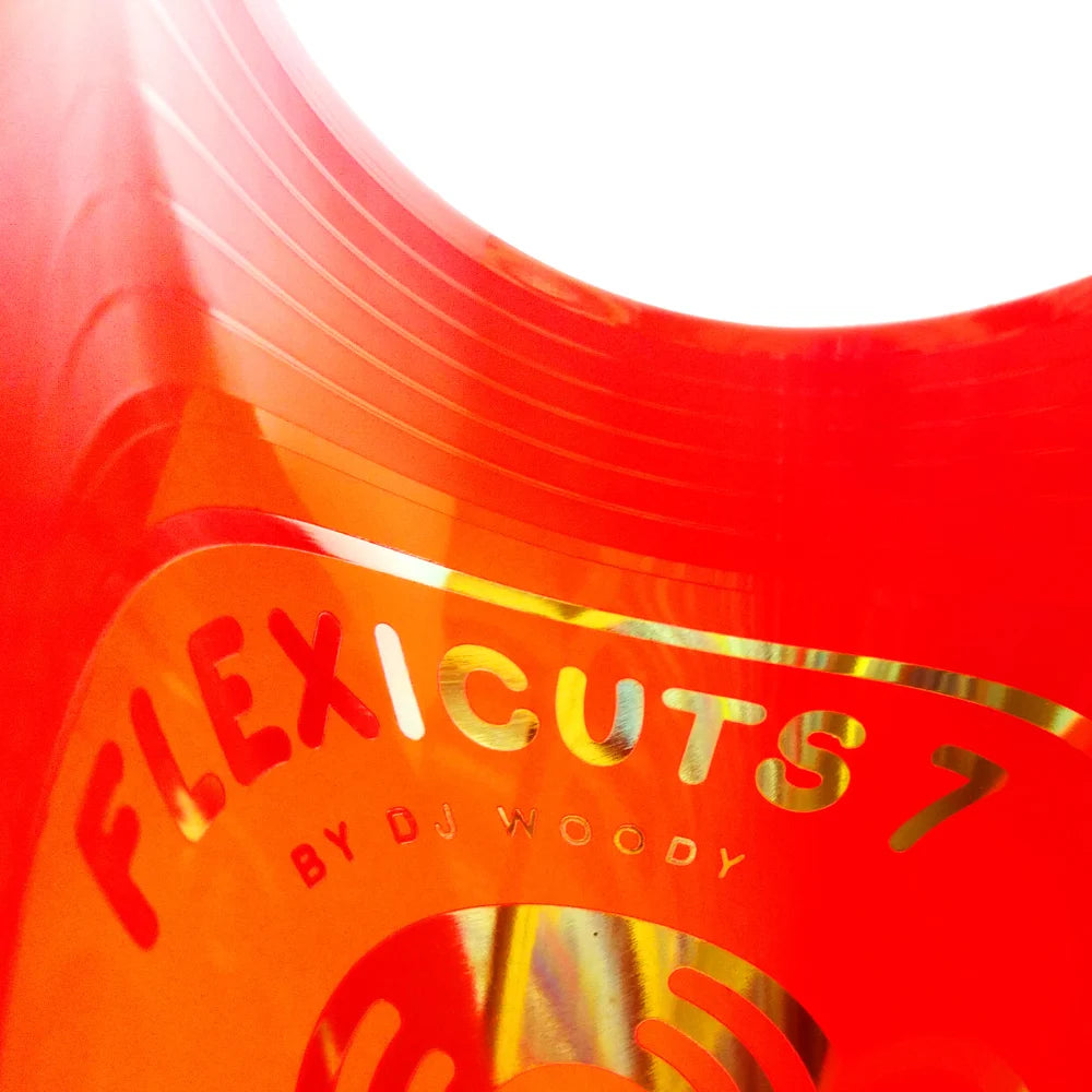 DJ WOODY FLEXICUTS 7 - 7" FLEXIDISC (RED)