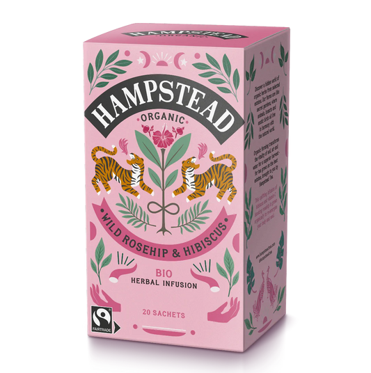 Hampstead Organic Rosehip and Hibiscus Tea