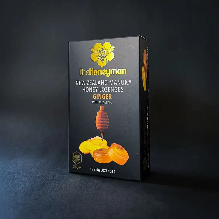 The Honeyman Manuka Honey and Ginger Lozenges