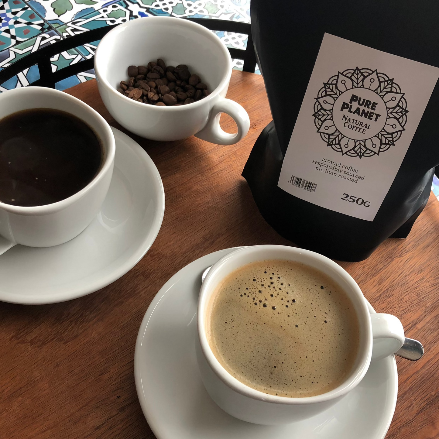 Pureplanet Natural Speciality Roasted Coffee (Medium/Dark)