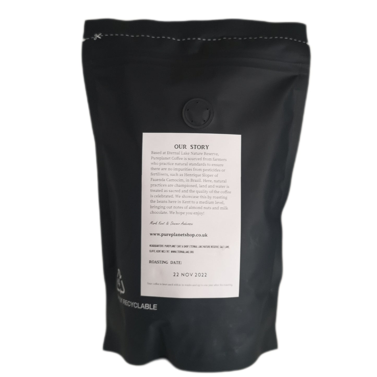 Pureplanet Natural Speciality Roasted Coffee (Medium/Dark)