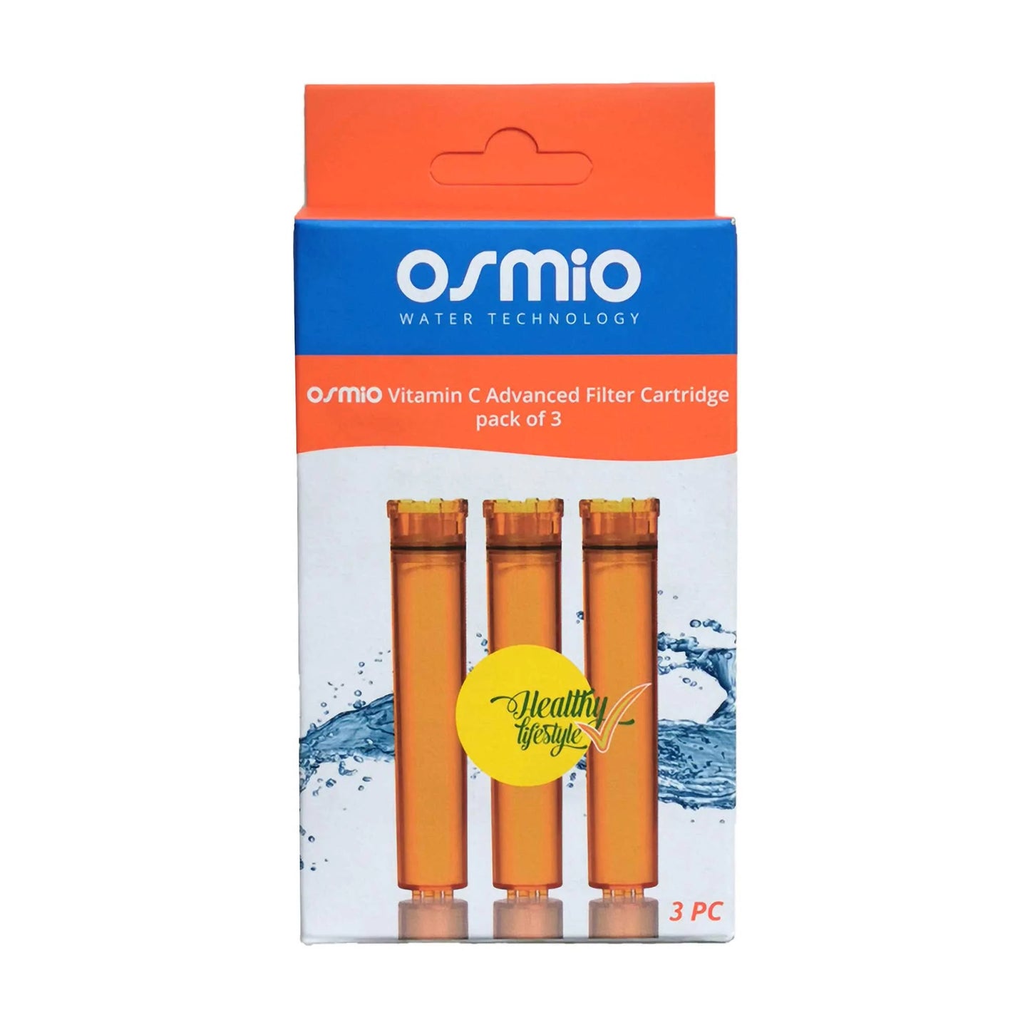 Osmio Vitamin C Advanced Shower Filter Replacement Filters 3 pack