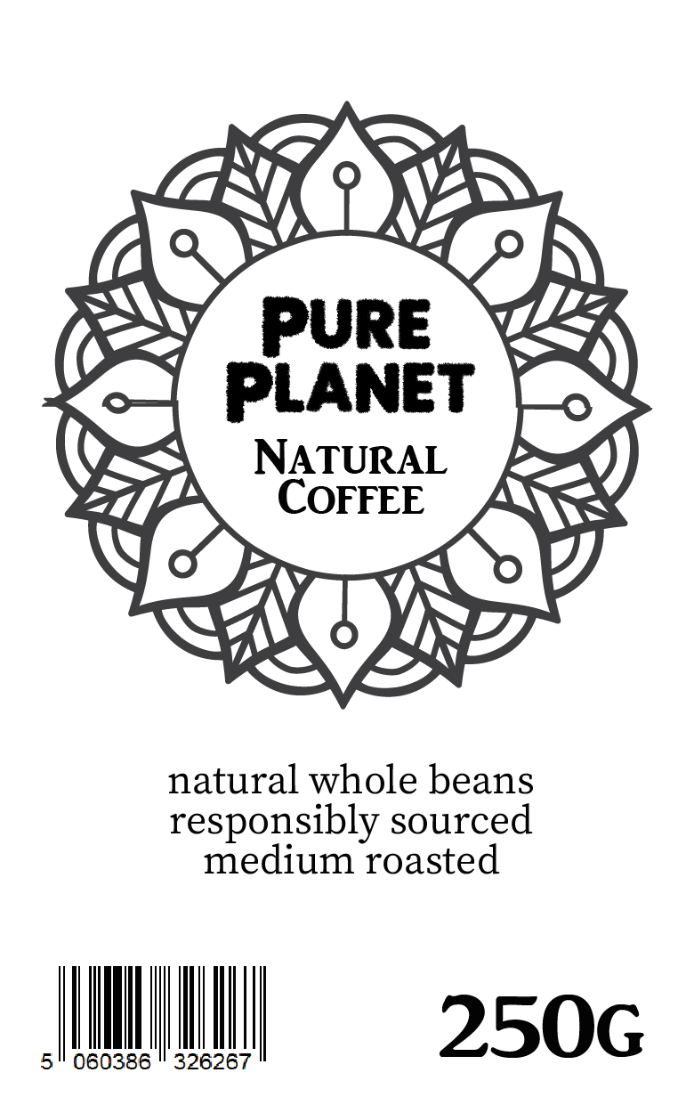 Pureplanet Natural Speciality Roasted Coffee (Medium/Dark)