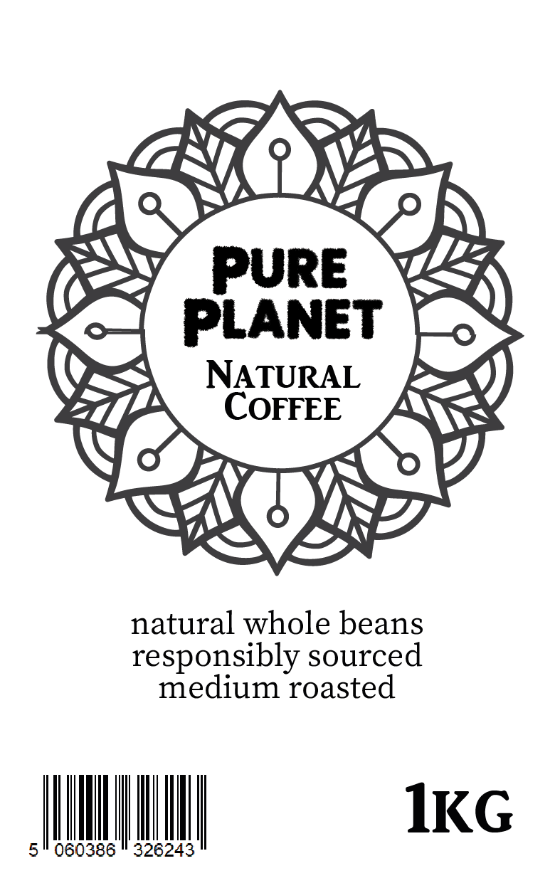 Pureplanet Natural Speciality Roasted Coffee (Medium/Dark)