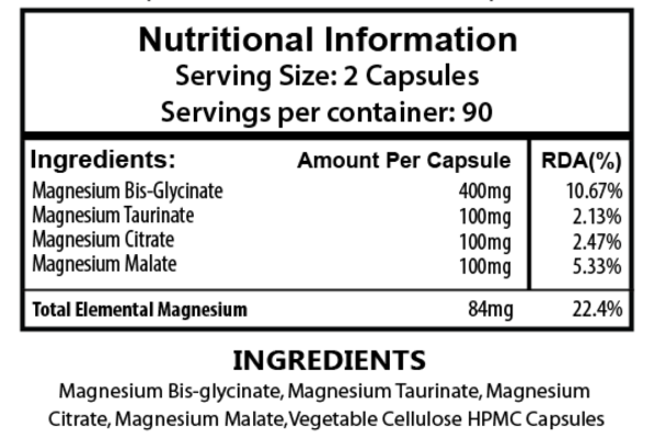 Clive de Carle Magnesium Blend (180)