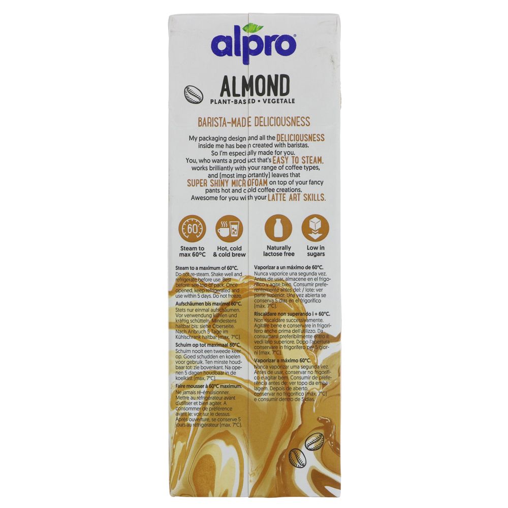 Alpro Almond Barista Milk Alternative -1l