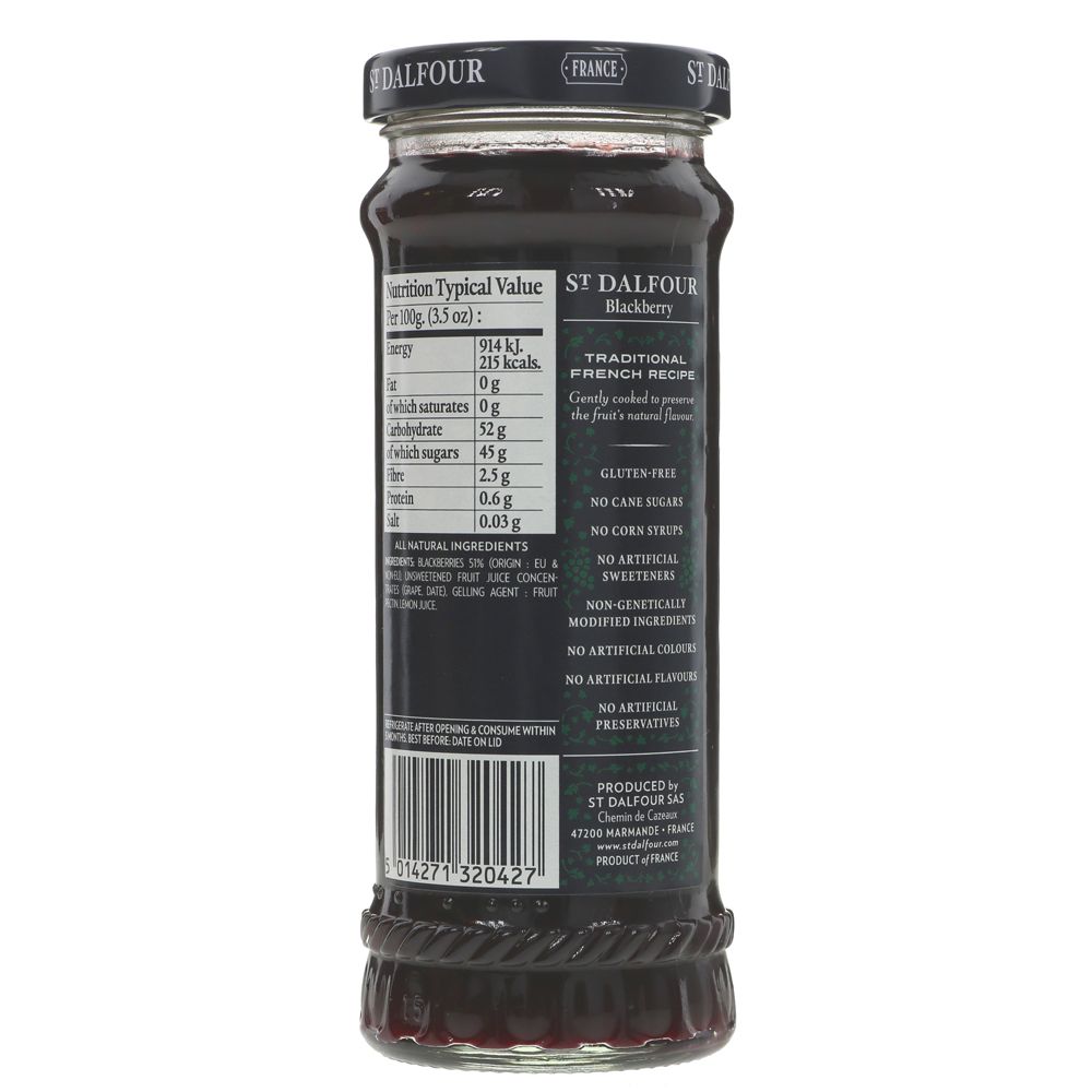 St Dalfour Blackberry Spread - 284g
