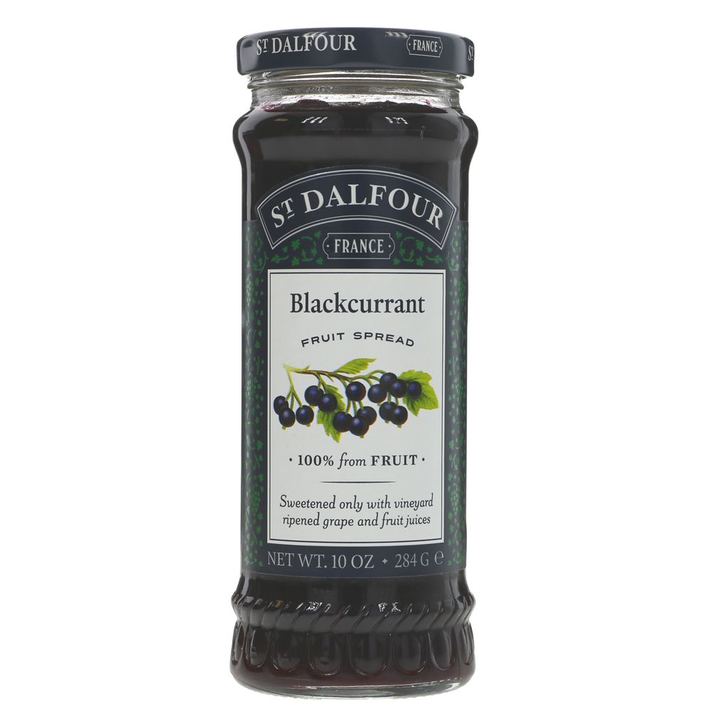 St Dalfour Blackcurrant Spread - 284g