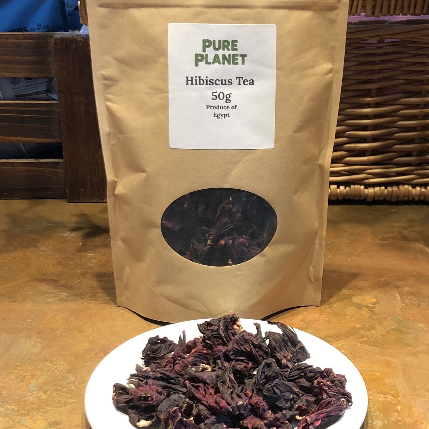 Pure Planet Hibiscus Tea Infusion 50g