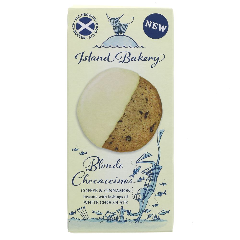 Island Bakery Organics Blonde Chocaccinos 133g