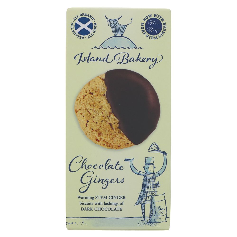 Island Bakery Organics Chocolate Gingers 133g