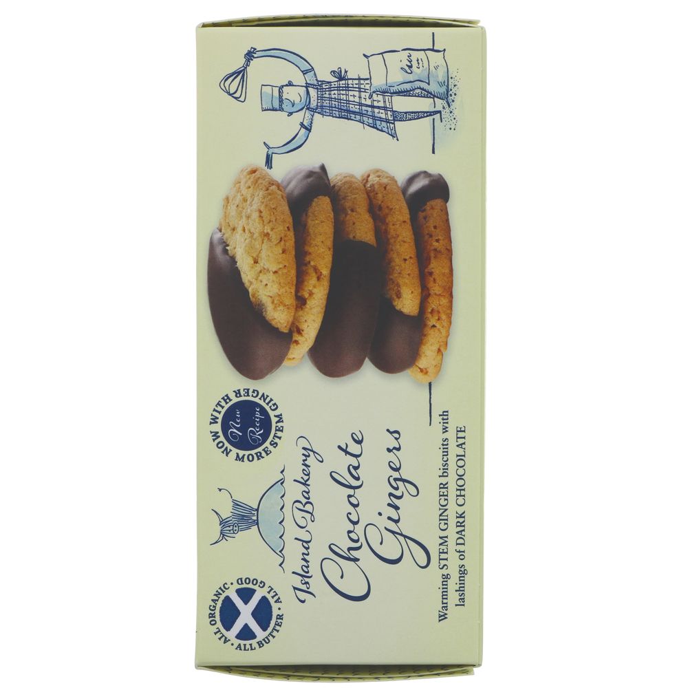 Island Bakery Organics Chocolate Gingers 133g