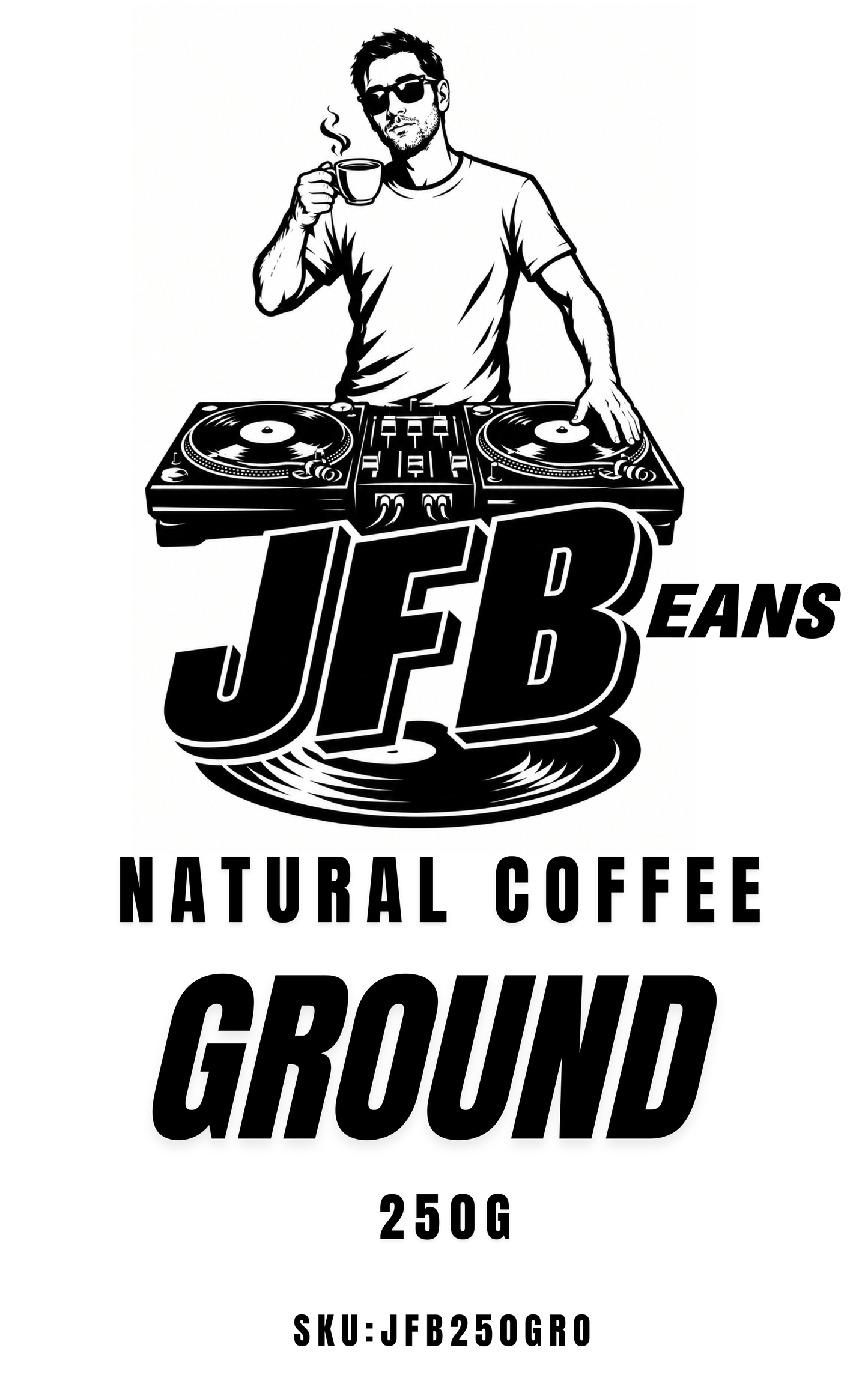 JFBeans Natural Coffee 250g - Launching 1st October 2026