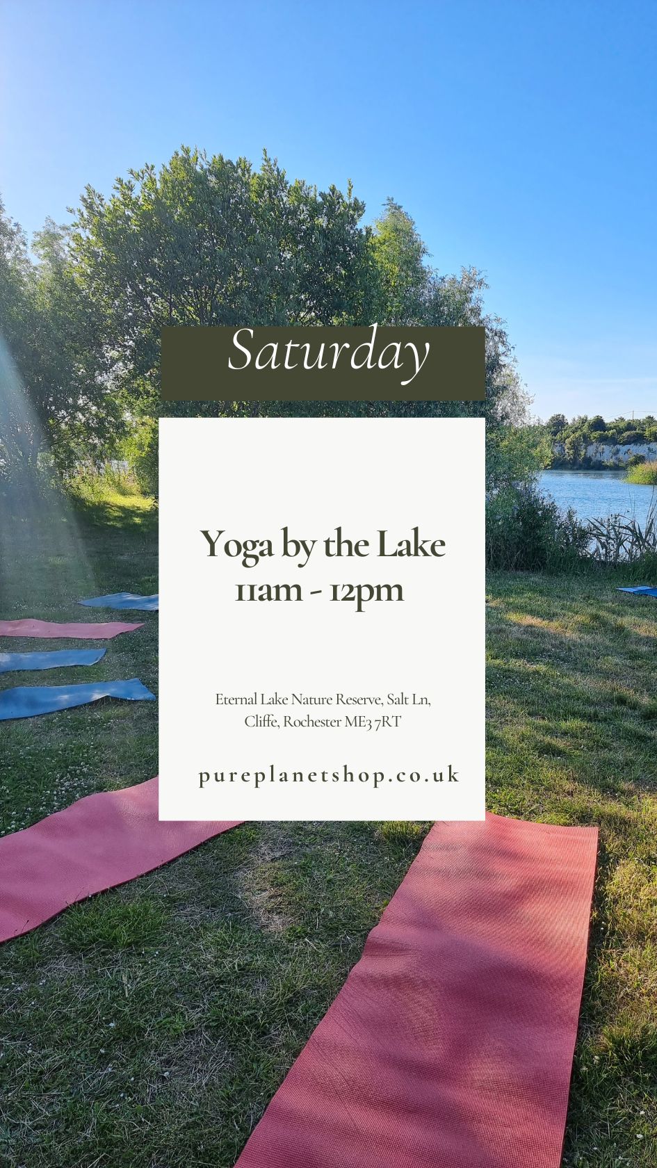 Yoga at Eternal Lake Nature Reserve