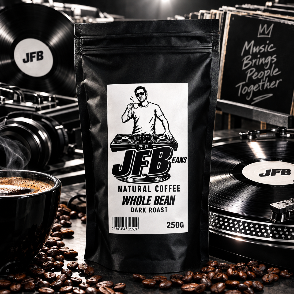 JFBeans Natural Coffee 250g - Launching 1st October 2026