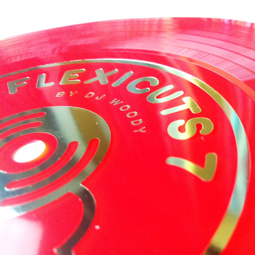 DJ WOODY FLEXICUTS 7 - 7" FLEXIDISC (RED)