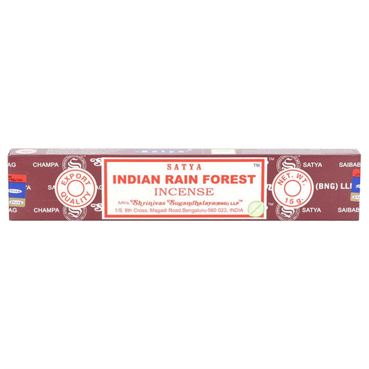 Indian Rain Forest Incense Sticks by Satya