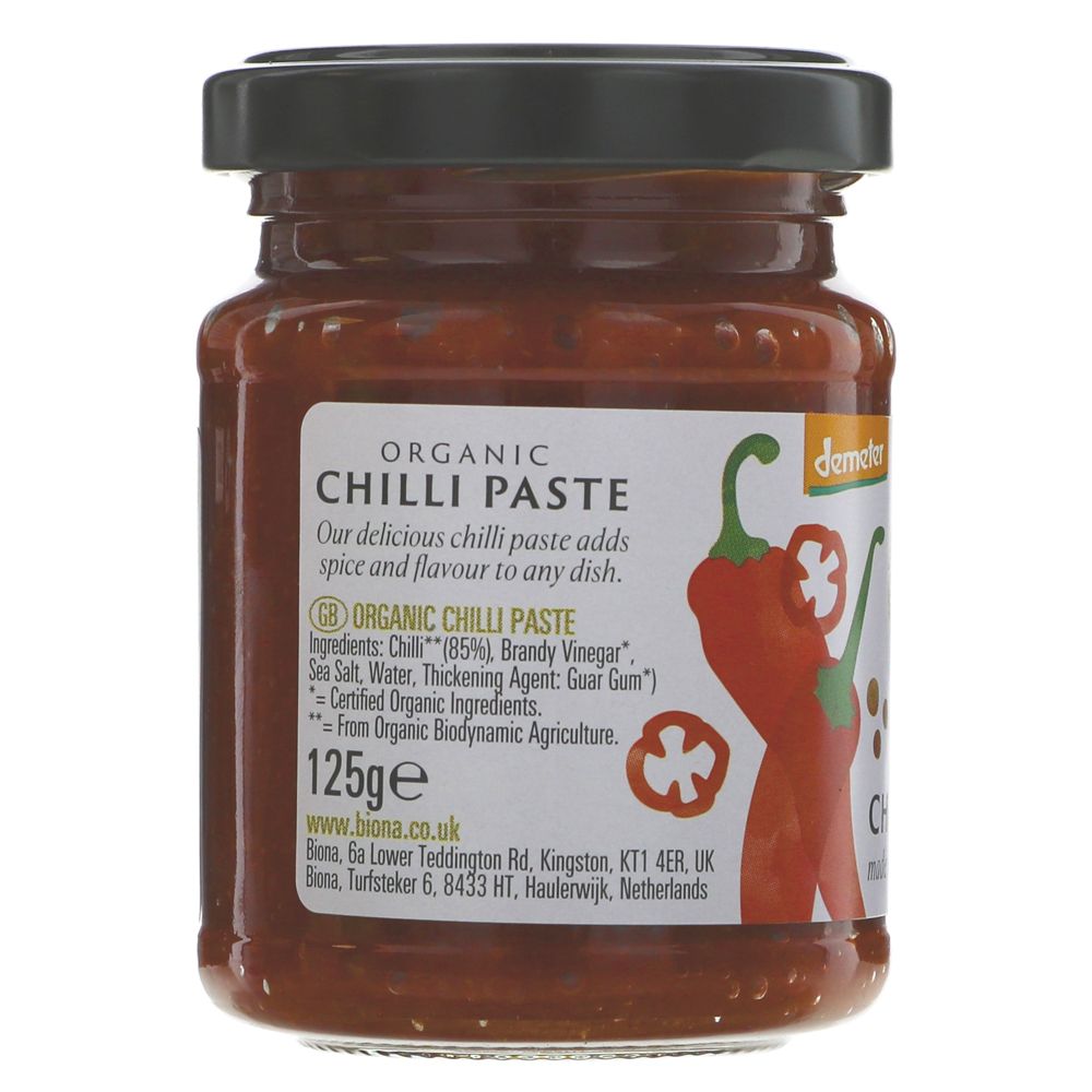 Demeter Biona Hot Chili Paste 125g