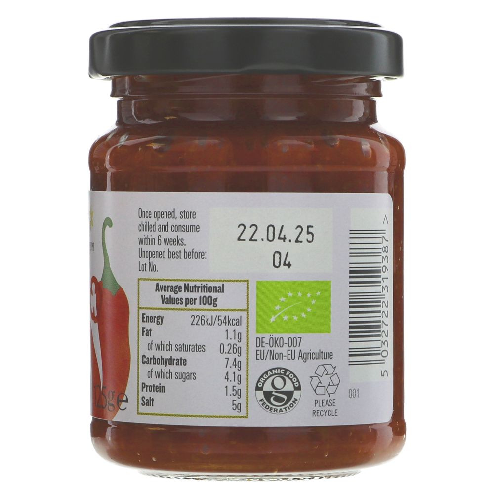 Demeter Biona Hot Chili Paste 125g