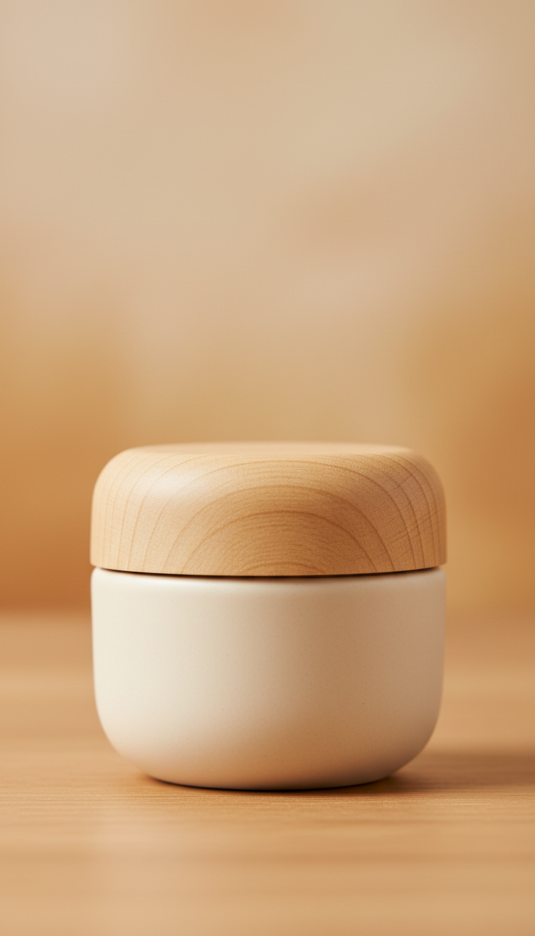 Organic Hydrating Cream in Recyclable Container