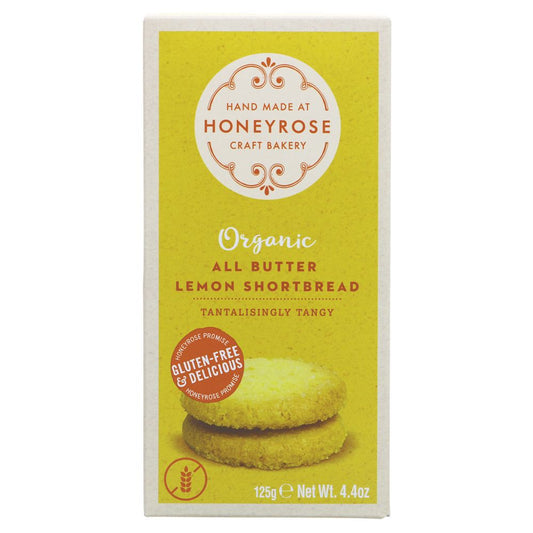Honeyrose All Butter Lemon Shortbread 125g