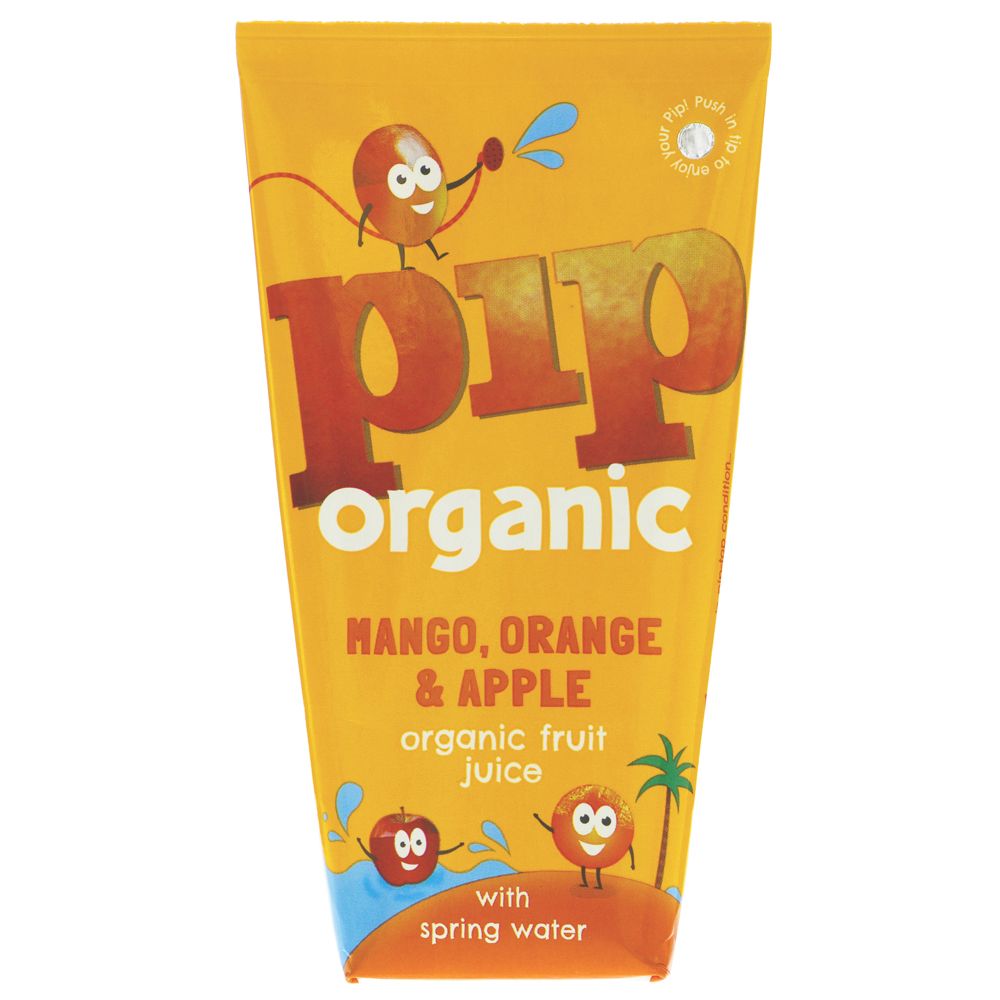 Pip Organic Smooth Mango, Orange & Apple Juice 180ml