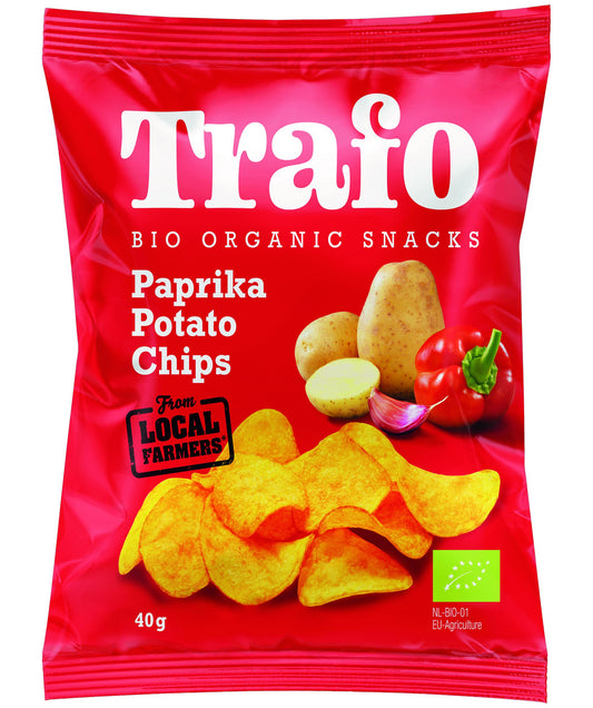 Trafo Paprika Crisps - Organic - 40g