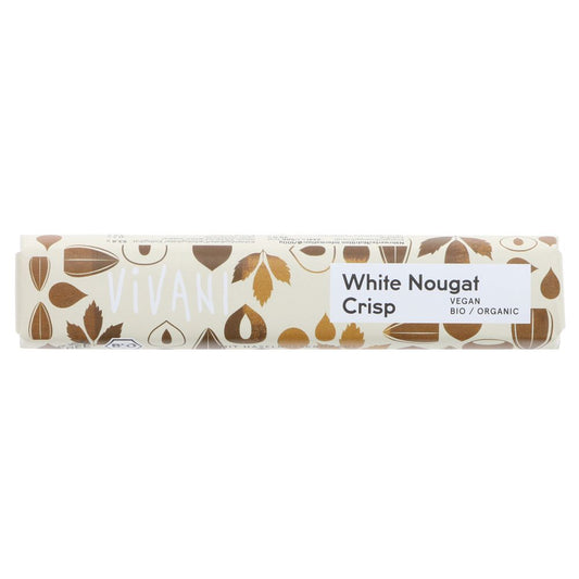 Vivani Organic White Nougat Crisp 35g