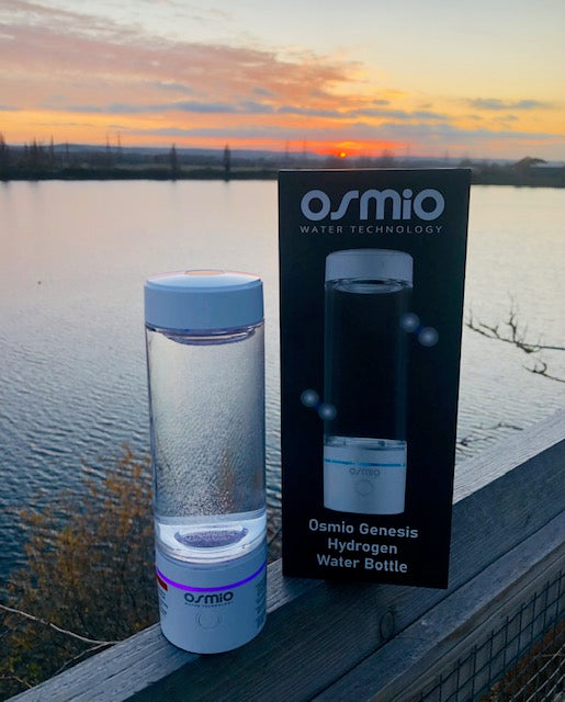 Osmio Genesis Hydrogen Water Bottle 240ml White
