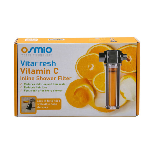 Osmio Vitafresh Inline Vitamin C Shower Filter Combo Pack