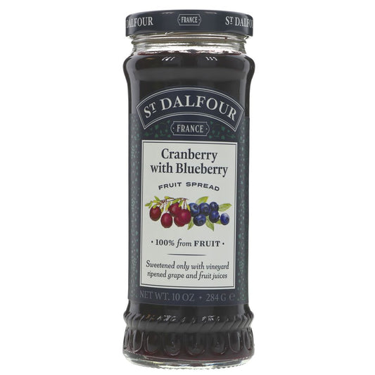 St Dalfour Cranberry & Blueberry - 284g