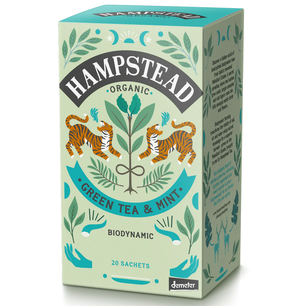Hampstead Organic Mint Green Tea