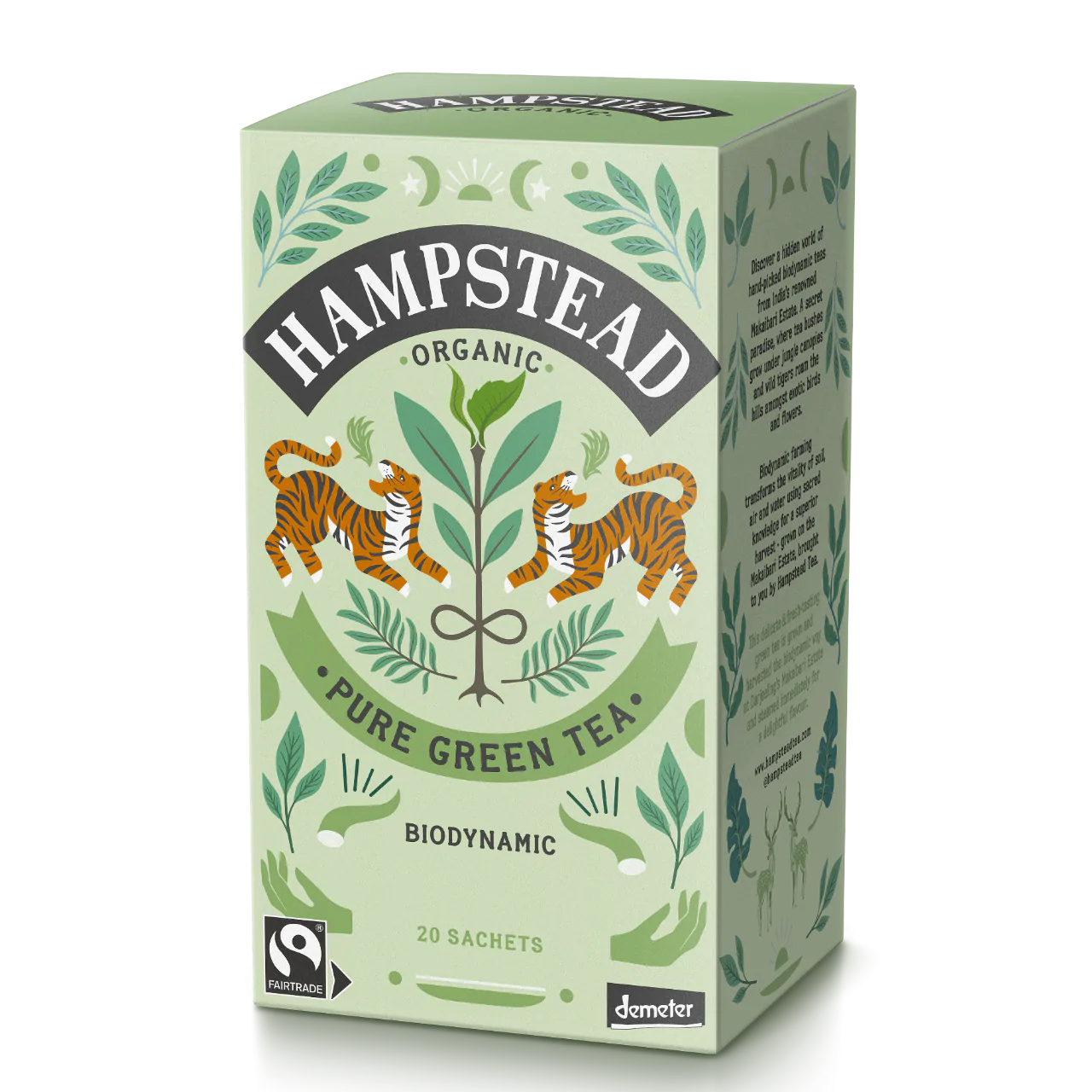 Hampstead Organic Fairtrade Green Tea