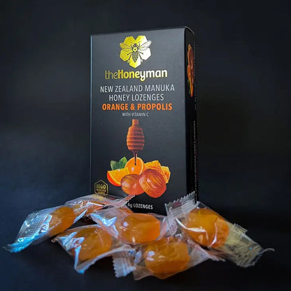 The Honeyman Orange & Propolis Lozenges