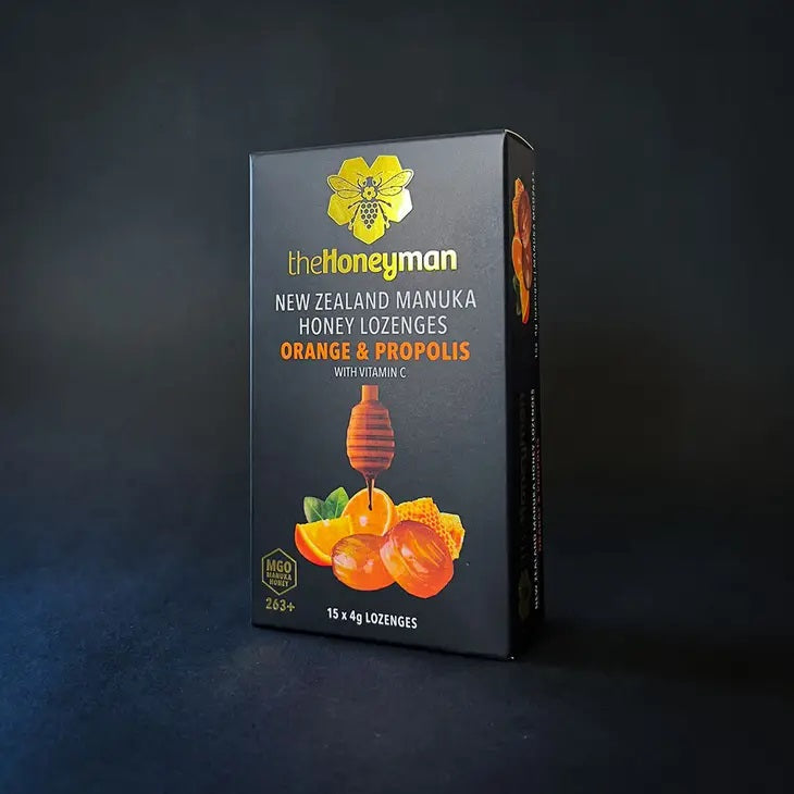 The Honeyman Orange & Propolis Lozenges