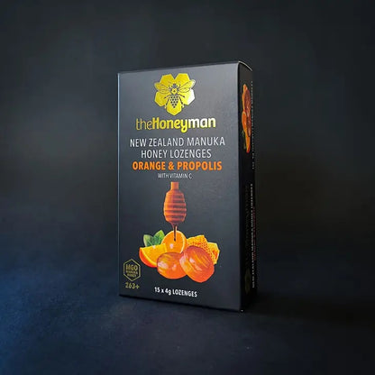 The Honeyman Orange & Propolis Lozenges