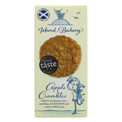 Island Bakery Organics Apple Crumbles Organic Biscuit - 125g