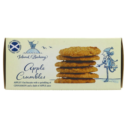 Island Bakery Organics Apple Crumbles Organic Biscuit - 125g